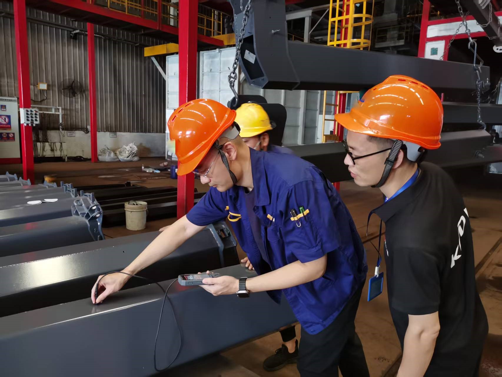 智能涂鍍層測厚儀現(xiàn)場案例